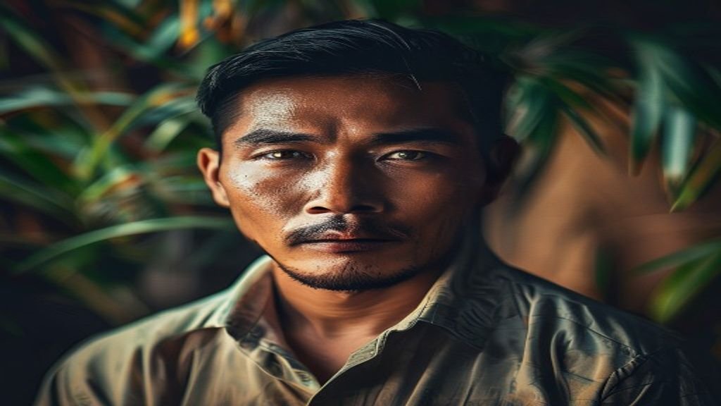 Pemandangan alam Jawa Timur dengan sawah hijau menghampar, gunung berapi megah, dan pantai berpasir, menampilkan kein...
