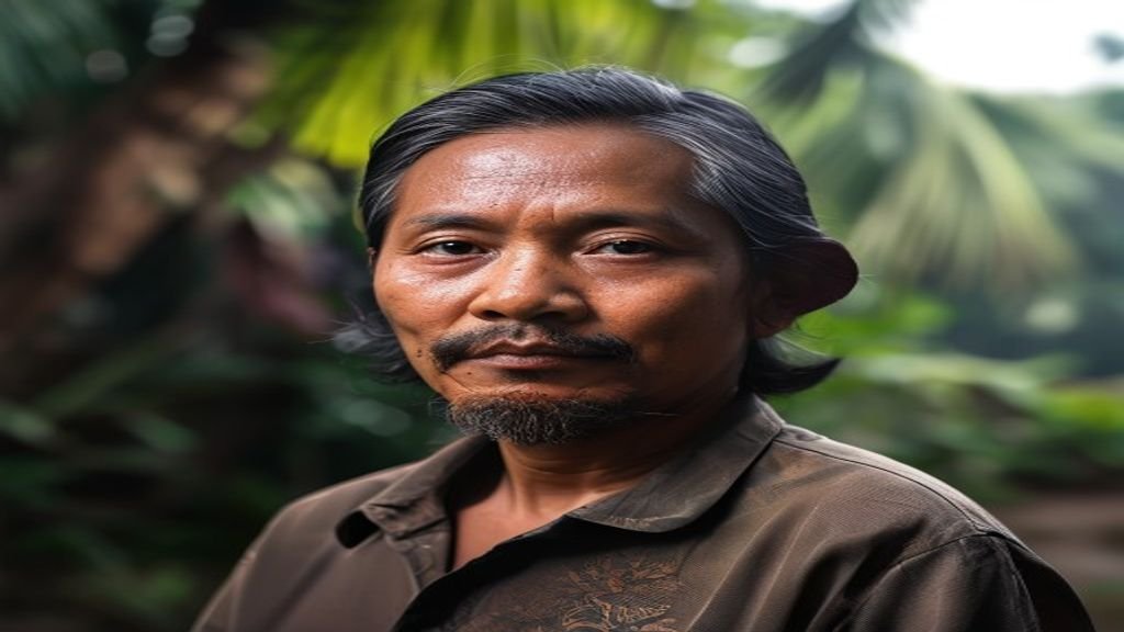 Pemandangan alam Jawa Timur dengan sawah hijau, gunung menjulang, dan pantai berpasir putih