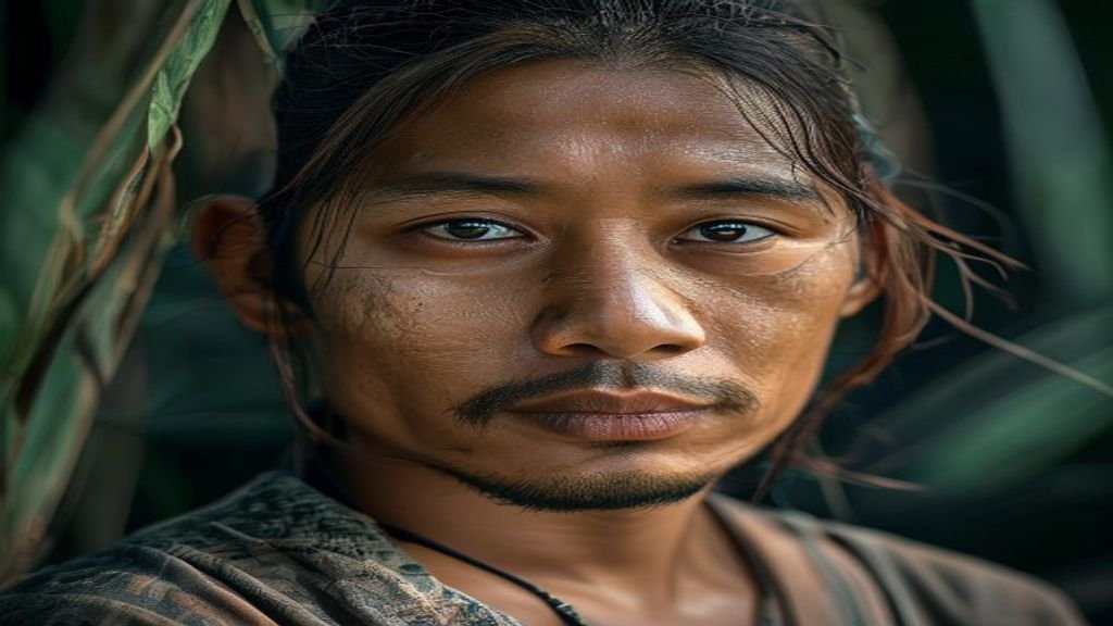 Pemandangan sawah hijau dan gunung di Jawa Timur, menampilkan budaya lokal yang kaya.