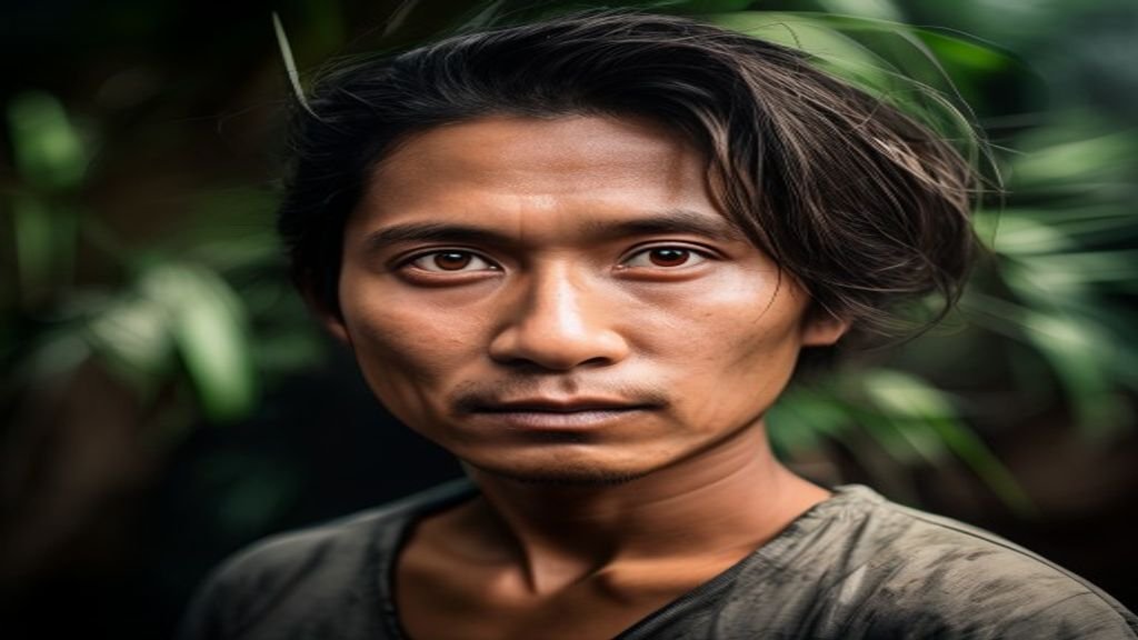 Pemandangan alam pegunungan dan sawah hijau di Jawa Timur menampilkan keindahan budaya lokal.