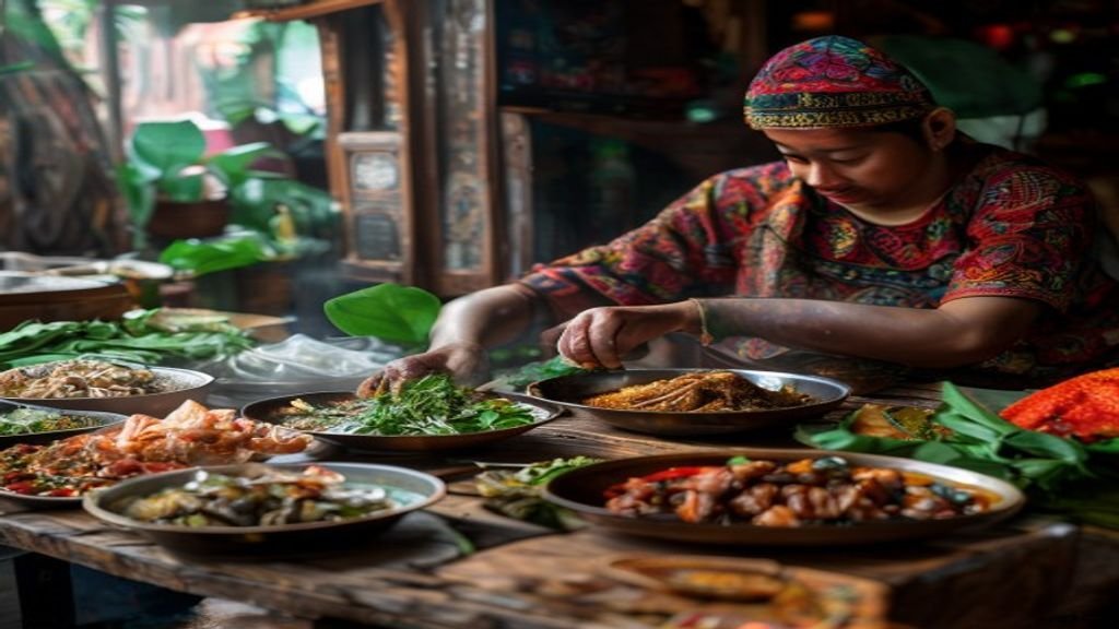 Kuliner Jawa Timur dengan sate dan gudeg khas