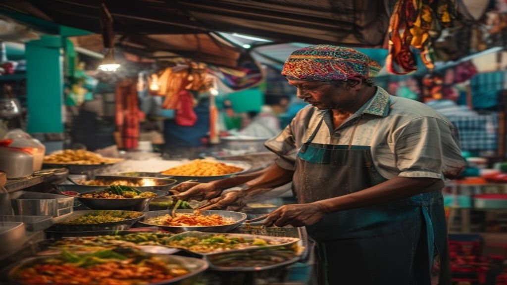 Makanan khas Jawa Timur seperti rawon dan gudeg