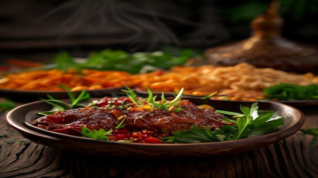 Makanan khas Jawa Timur seperti rawon dan gudeg