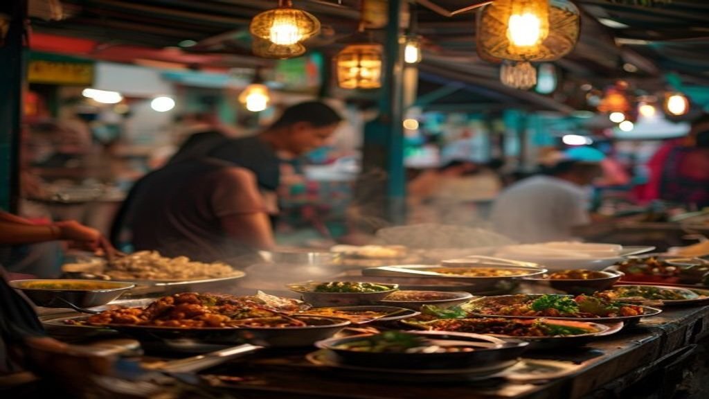 Makanan khas Jawa Timur seperti rawon dan gudeg
