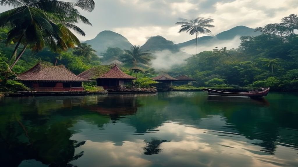 Pemandangan alam Jawa Timur yang indah dan menarik