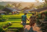 AI Image: wisata jawa timur illustration